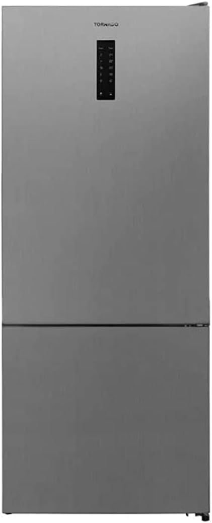 Tornado Bottom Freezer 430 L Refrigerator - RF-452BVT-SLS