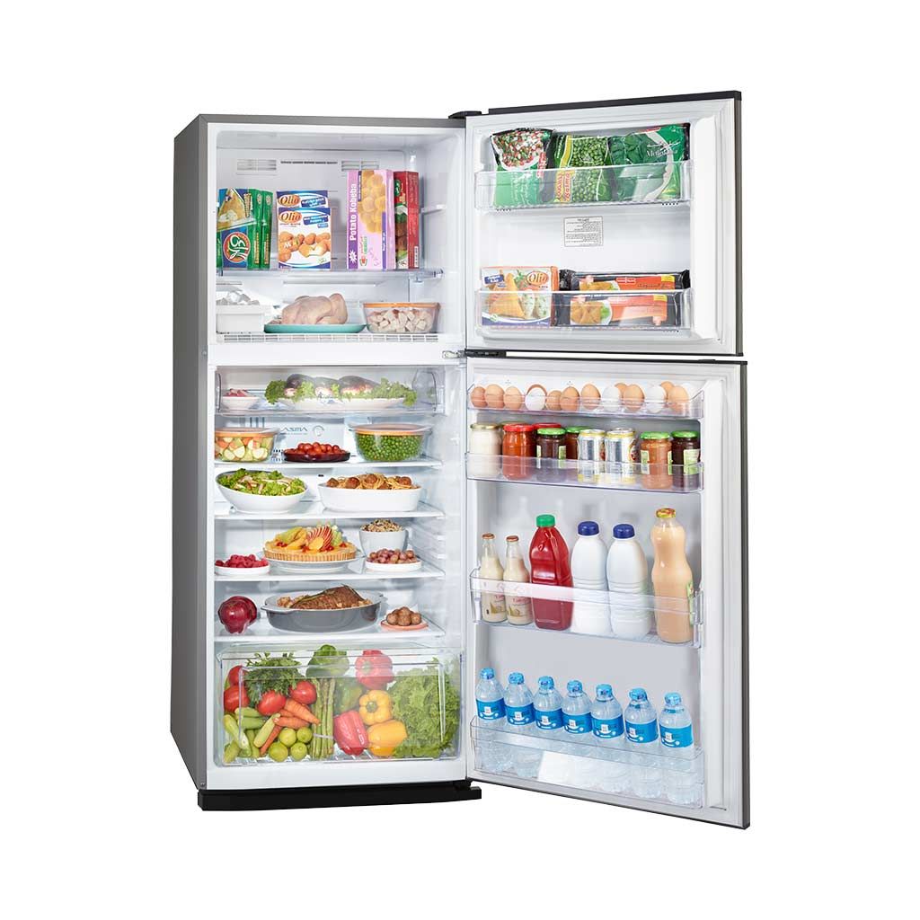 ثلاجة تورنيدو نوفروست 355 لتر استانلس غامق RF-40FT-DST