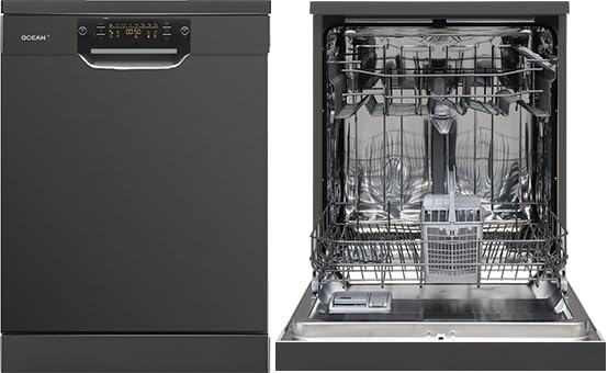 Ocean 13-Person 60cm 8-Program Freestanding Dishwasher - ODH813VXBN