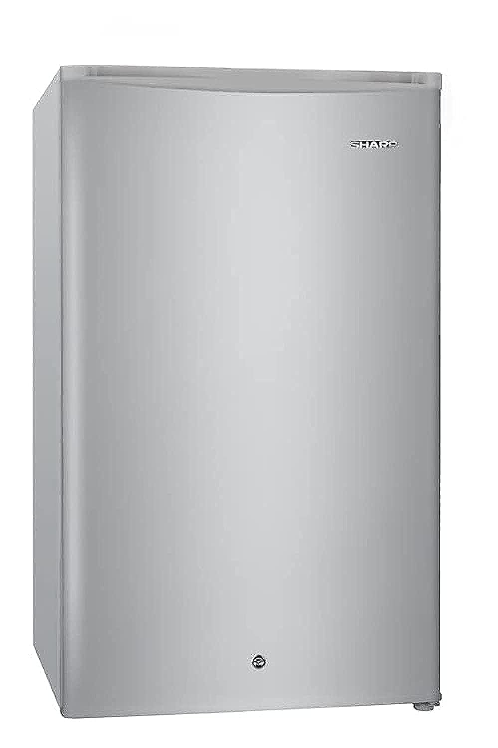 Sharp 140 L Mini Bar Refrigerator (Silent Edition) with Freezer - SJ-K140-SL2-R