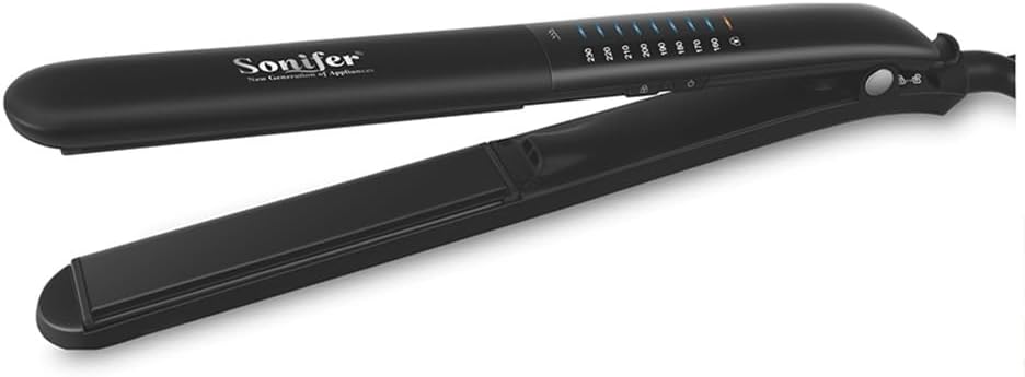 Sonifer Electric Hair Straightener, LED Display, 60 Watt, SF-9501 - Black
