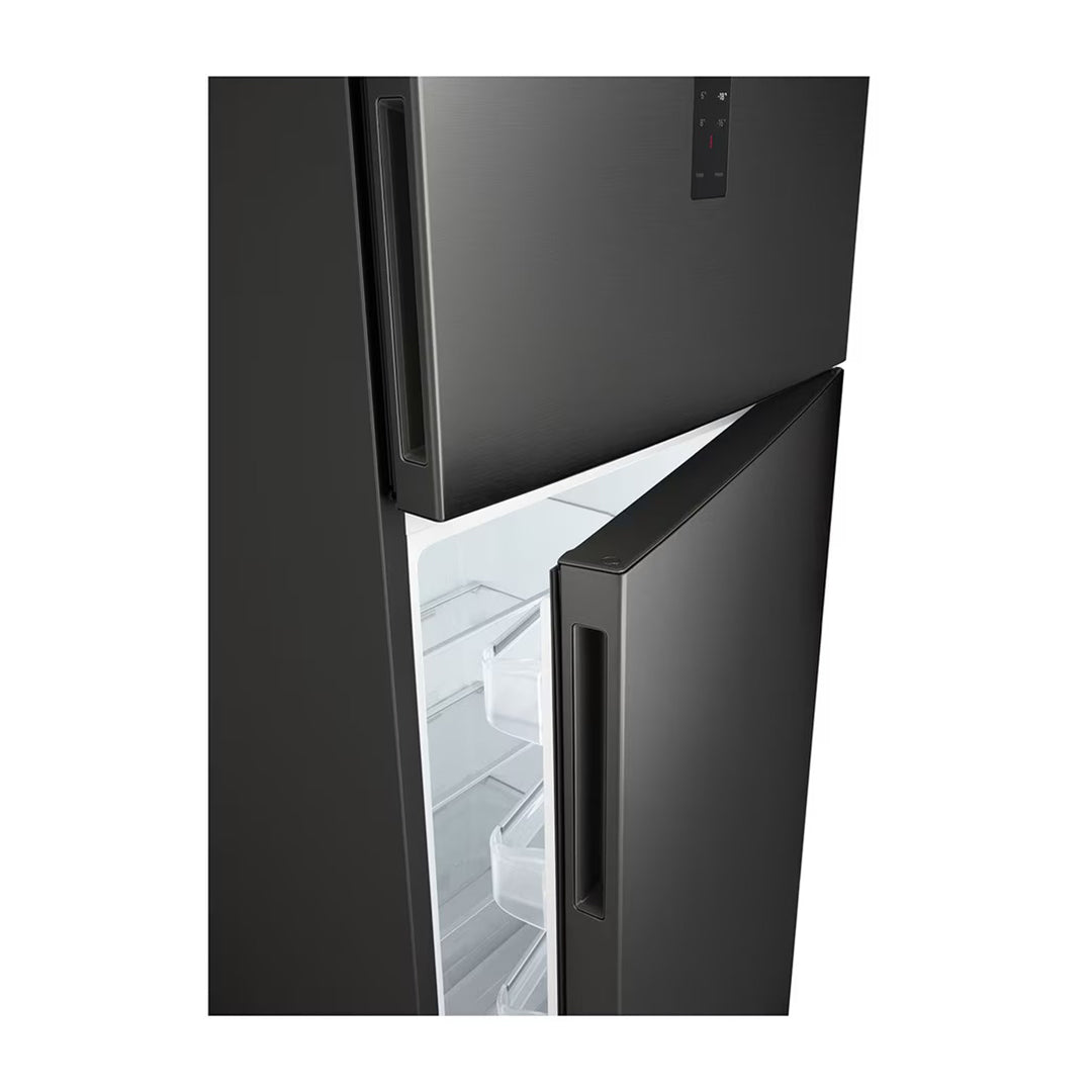 LG NoFrost Top Freezer Refrigerator , 450 Liter Inverter Motor , Black - GTF452SSAN