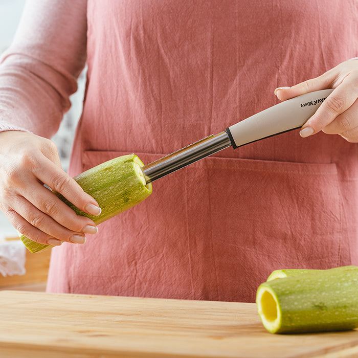 NAVA  Stainless steel zucchini corer "Misty" 25cm Made in Greece