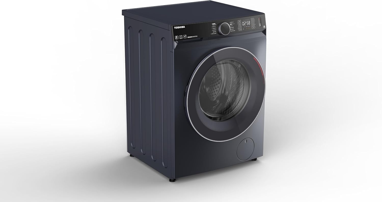 Toshiba - Washing Machine - 9KG Washer + 6 KG dryer- WIFI - Origin Inverter - 1400 RPM - Morandi Grey - TWD-BM100GF4EG(MK)