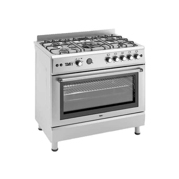 Teva Gas Cooker 5 Burners 90cm F9L50GF PR