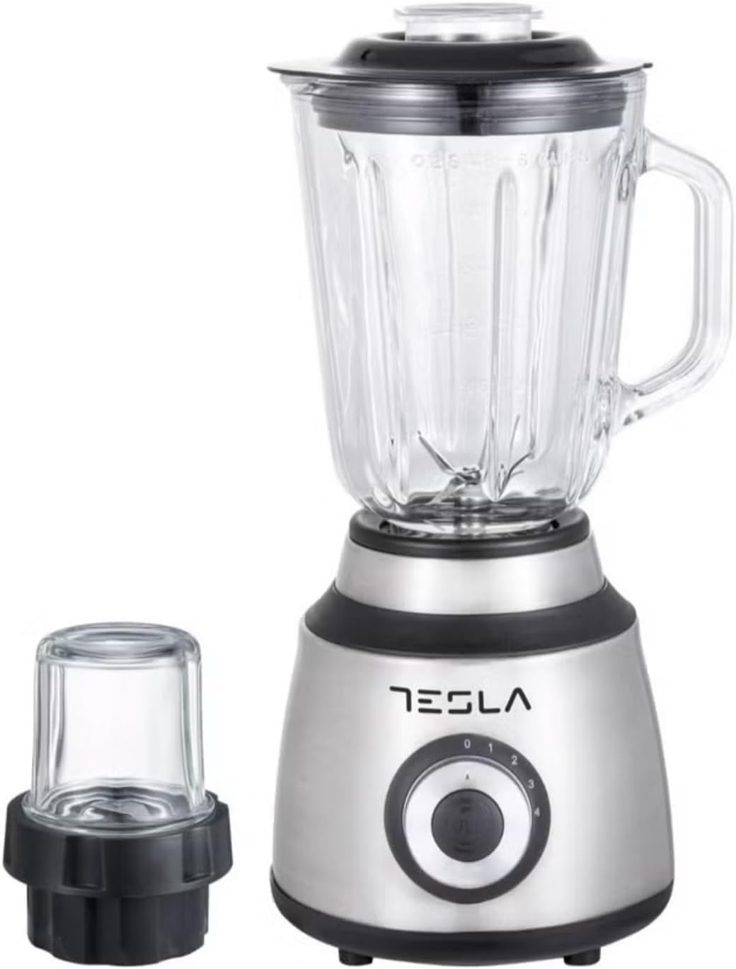 Tesla Countertop Blender, 1.6 Liter, 600 Watt, Stainless