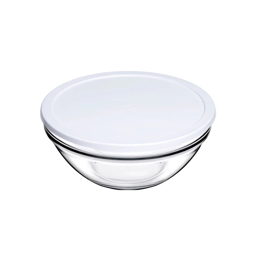 Pasabahce Chef's Bowl with Cover - White, 14cm