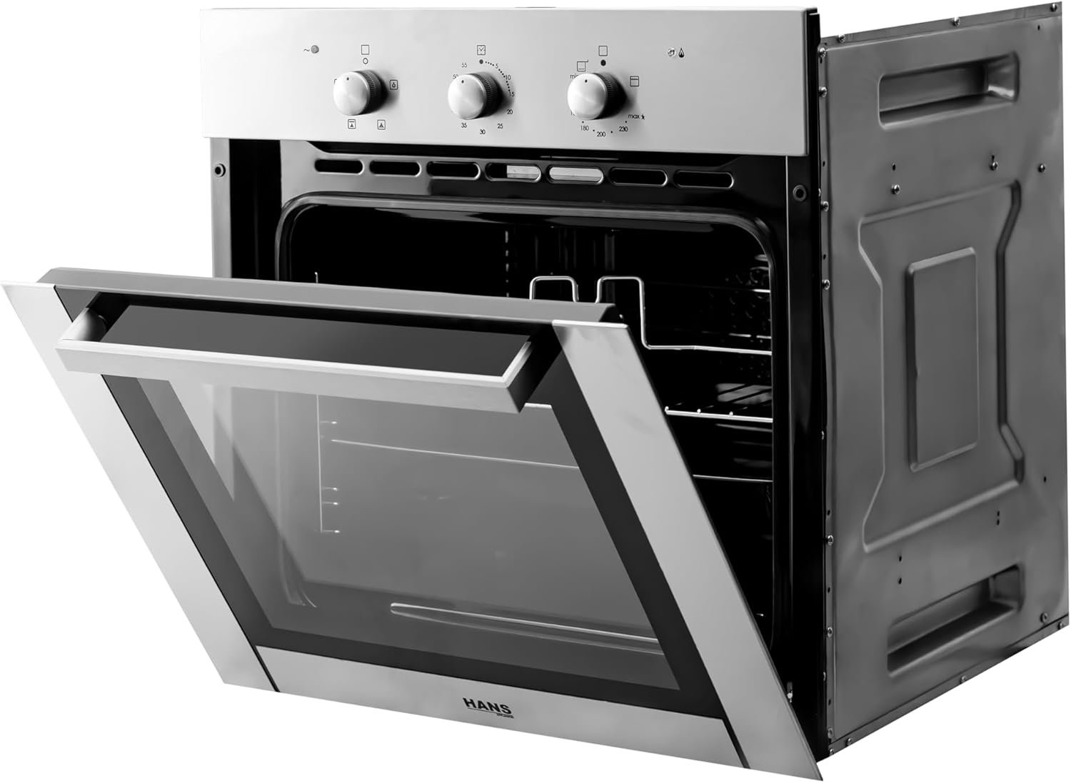 Hans 67L 60cm Built In Gas Oven With Grill And Cooling Fan - Ogo200.10 D0 4