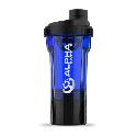 Home 500ml Blue Sports Bottle with Storage Cup and Lid