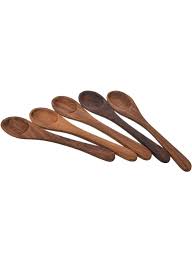 5-piece wooden honey spoon set Made in Egypt