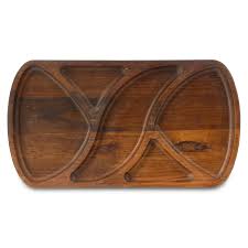 5-piece wooden snack set Made in Egypt