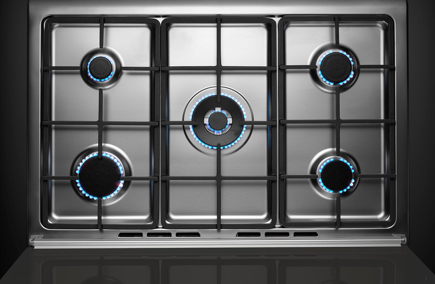 La Germania Freestanding 90cm 5-Burner Gas Cooker - 9N10GUB1X4AWW