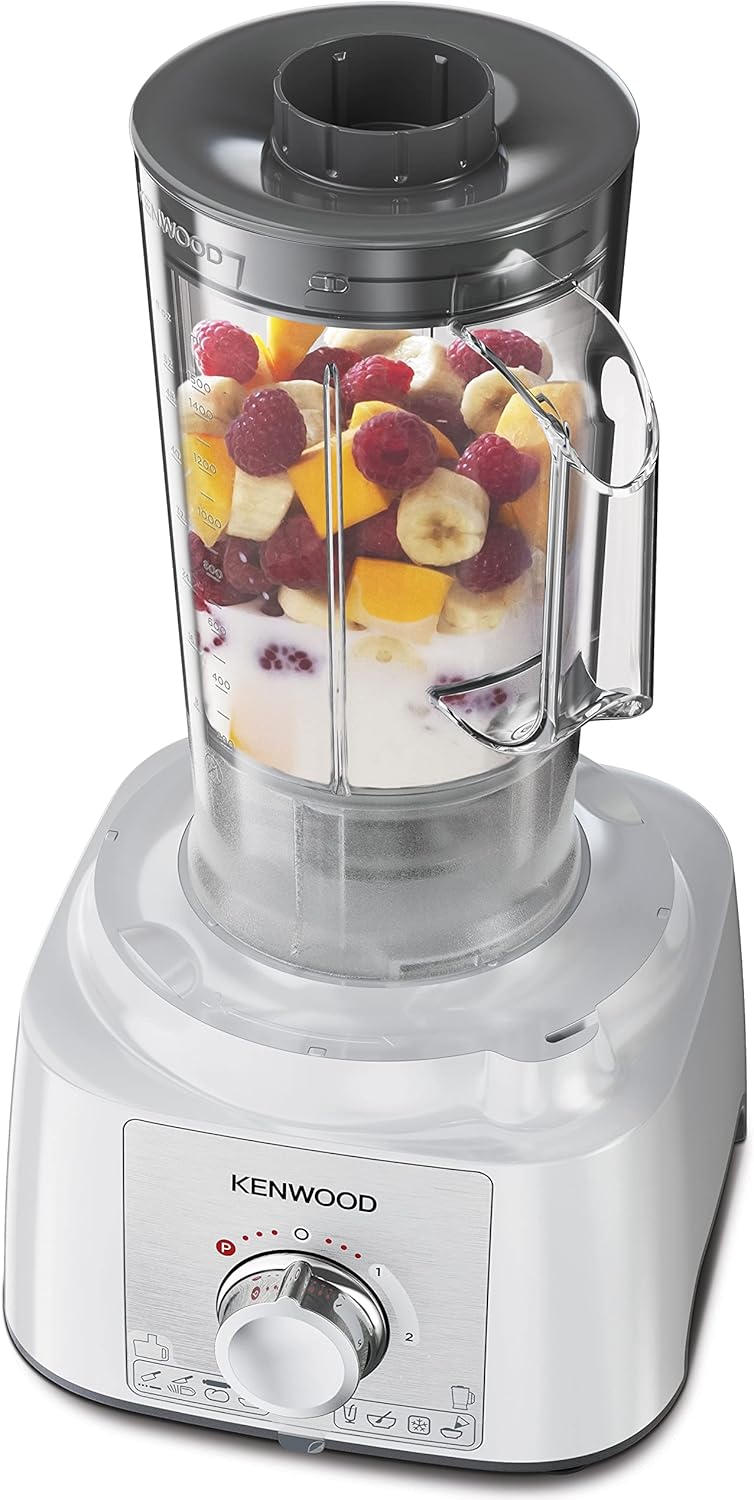 Kenwood MultiPro Express 7-Tool 1000W Food Processor - FDP65.400WH