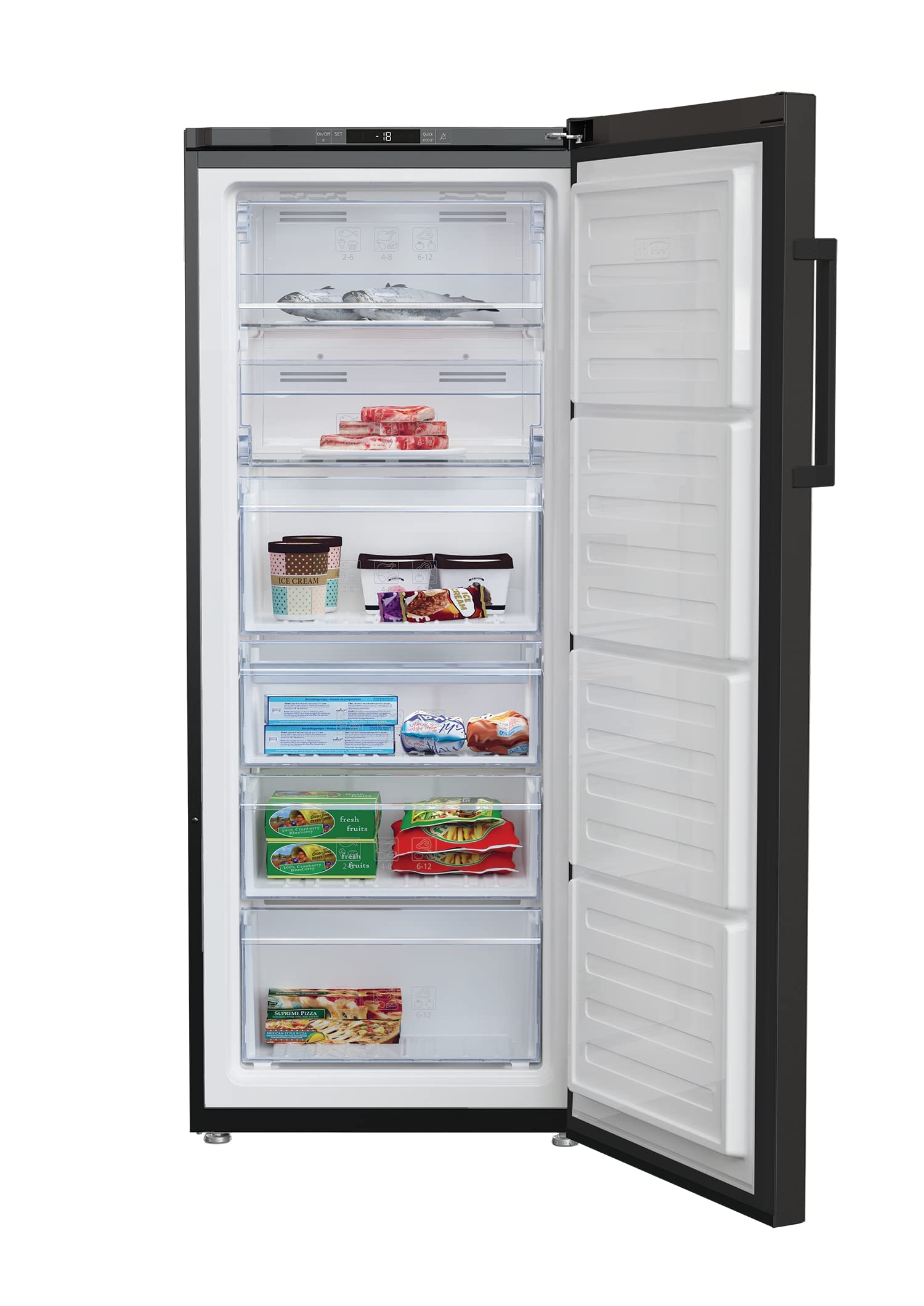 Beko 6-Drawer 218 L Upright Deep Freezer - RFNE260K13B