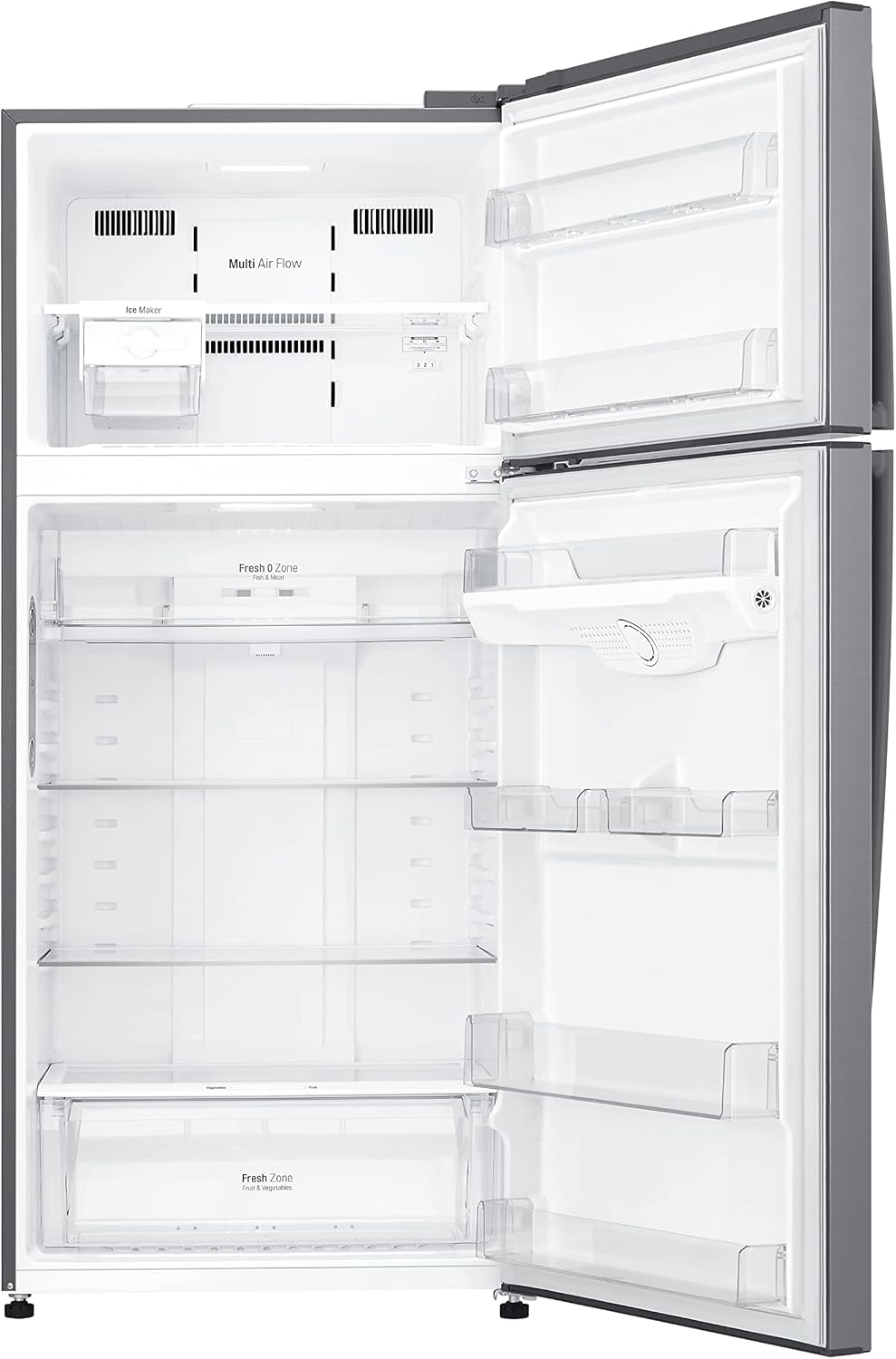 LG Top Freezer 475 L Digital Refrigerator - GNH622HLHL