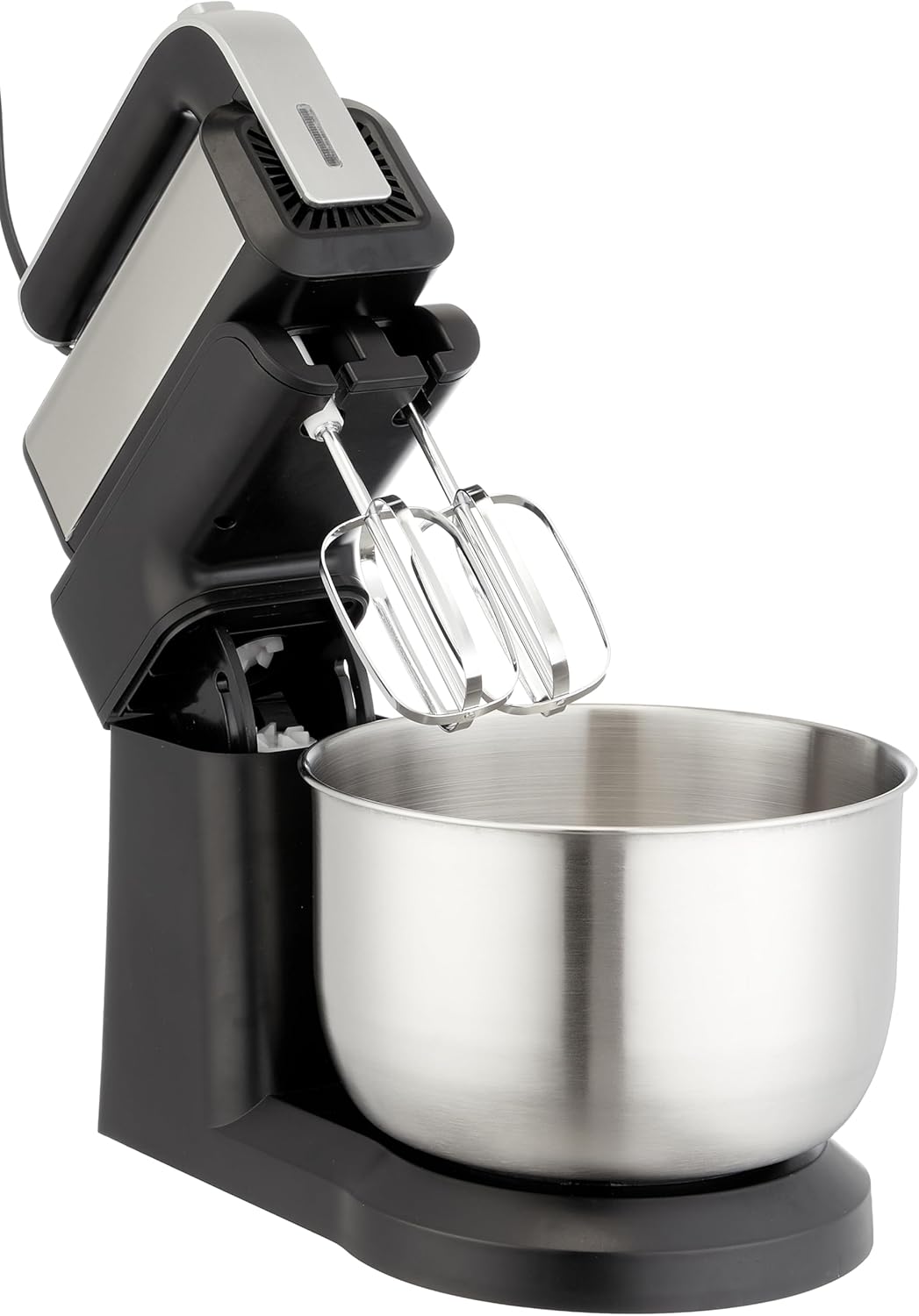 TESLA Stand Mixer, 3 Liter, 300 Watt, Stainless Steel Black - TSL-SM700