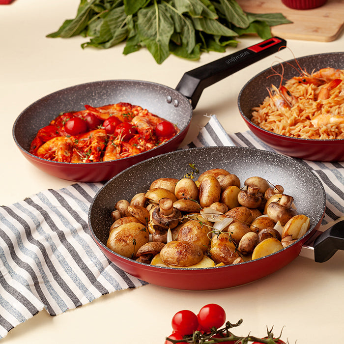 NAVA Saucepan TAURUS with lid and nonstick Made in Greece