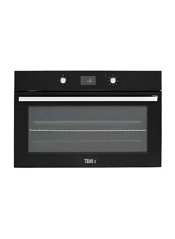 Teva Built in Oven 125 Liter , Black - QGSTYL125BLACK