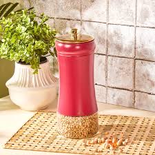 Karaca Gold Berry Vacuum Glass Storage Container RED 630 MLMade in turkia