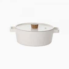 neoflam  Fika/Cream Beige Marble 22cm Pot Made in Egypt
