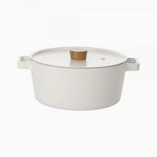 neoflam  Fika/Cream Beige Marble 24cm Pot Made in Egypt