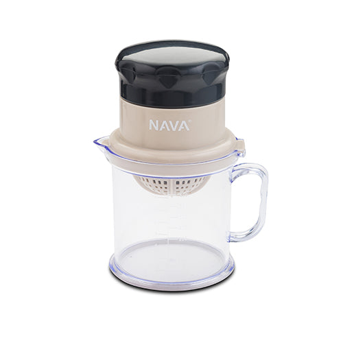 NAVA Plastic manual multipurpose juicer "Misty" 17cm Made in Greece