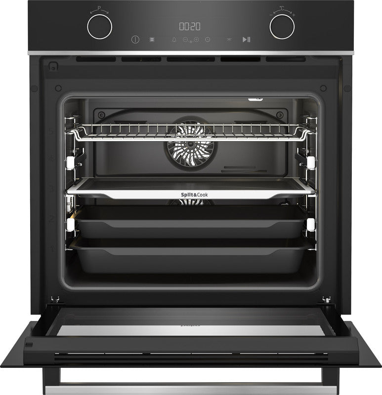 Beko Built-in 60cm 72 L Electric Oven / Electric Grill - BBVM13400XDS