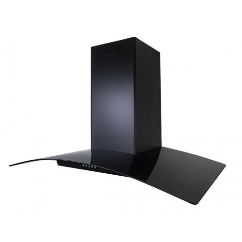 بيوريتي شفاط طباخ مطبخ يثبت على الحائط 90 سم، قوة شفط 1000 متر مكعب/ساعة، تصميم مسطح بـ3 سرعات، اضاءة LED، اسود (غطاء تصريف BL 90 بلس)
