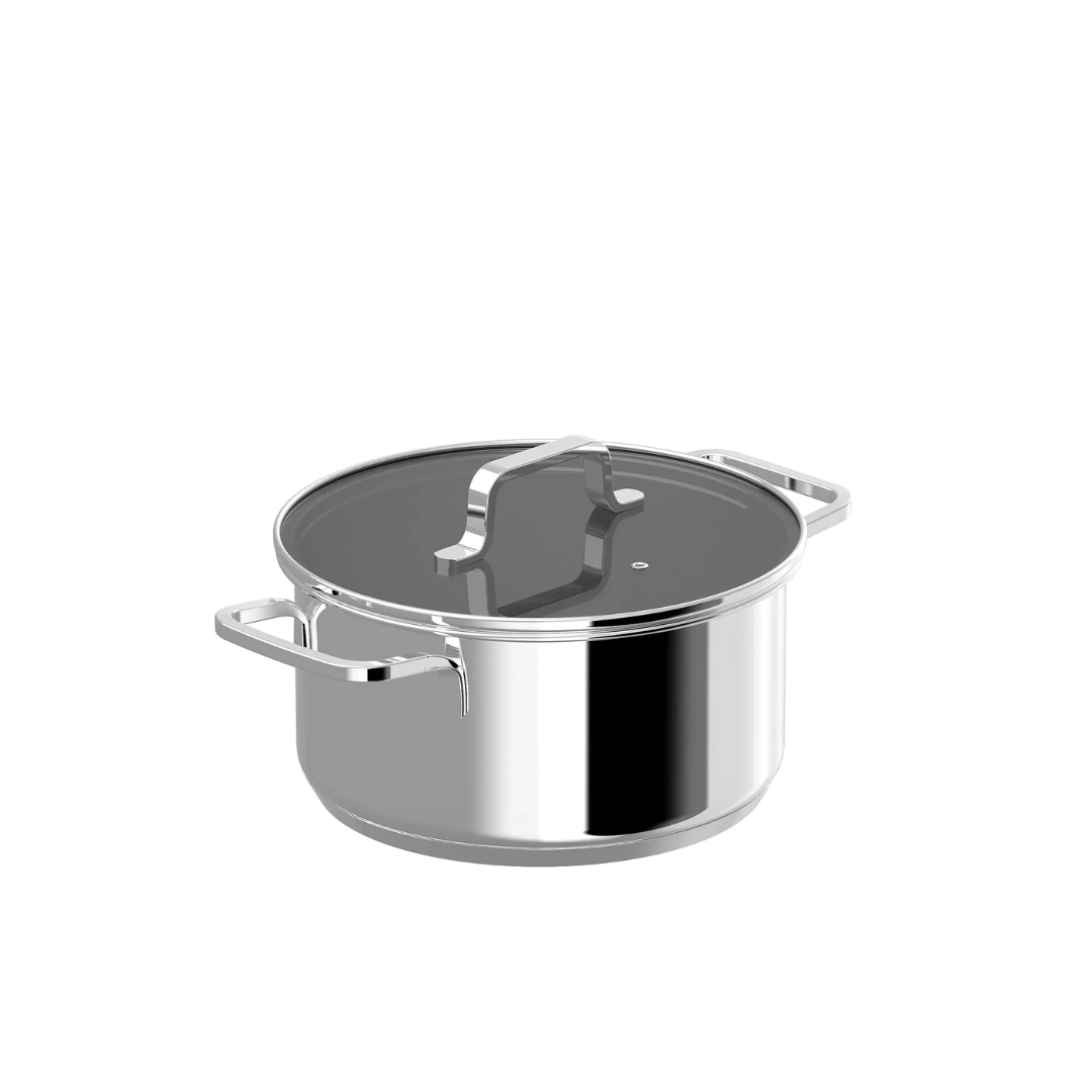 Barg HOFFCovered casserole Helix 20cm  Made in  Belgium