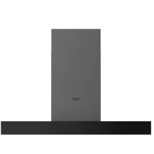 شفاط تيفا على شكل حرف T أسود، 90 سم، قوة شفط 800 متر مكعب، T90-DOK-850-BLACK