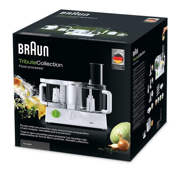 Braun TributeCollection 600 Watt Food Processor - FX3030