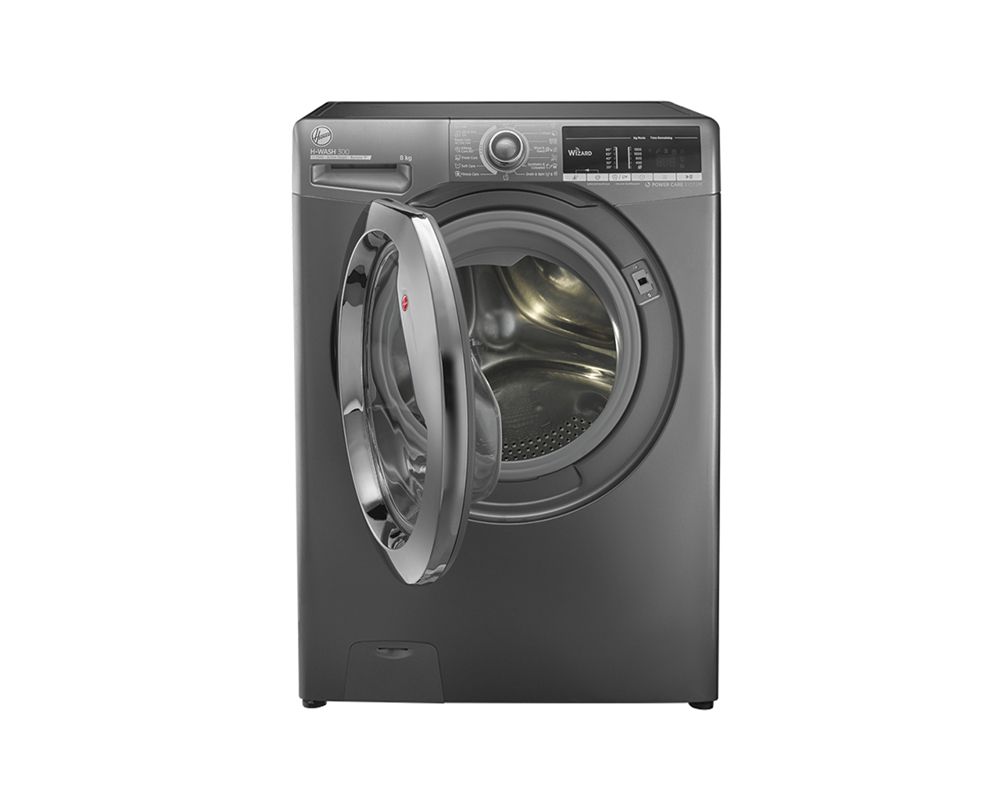 Hoover 8 KG Fully Automatic Front Loading Washing Machine - H3WS383TAC3R-ELA