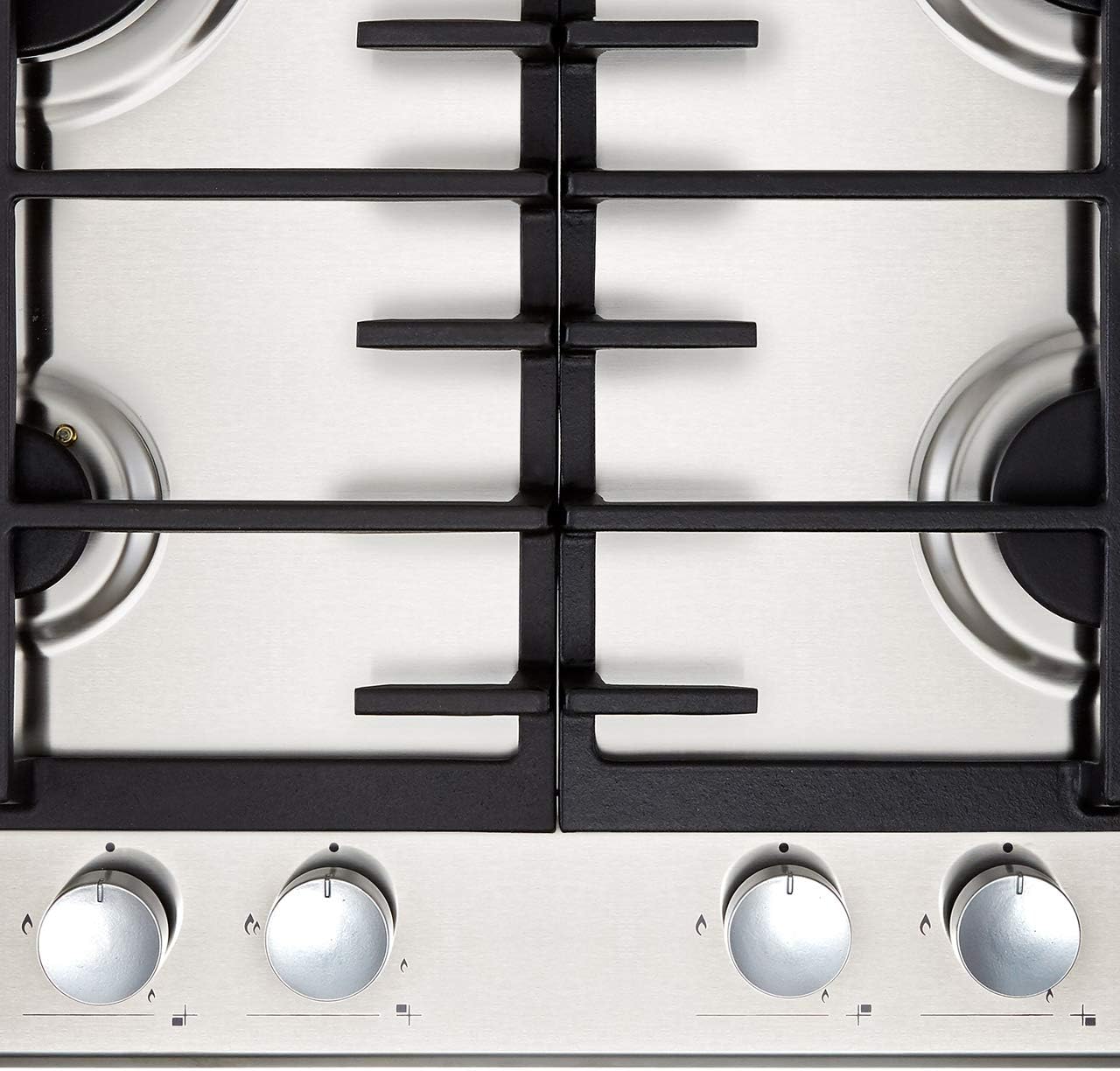 Hoover Built-In 60cm 4-Burner Gas Hob  - HHG6BR4MX