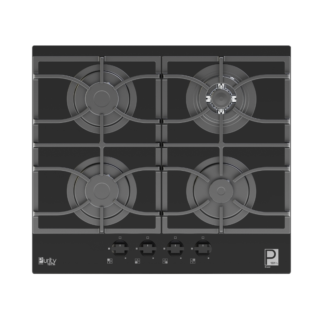 purity HPT617G – Gas Hob 4 Eyes Heavy Duty Grids