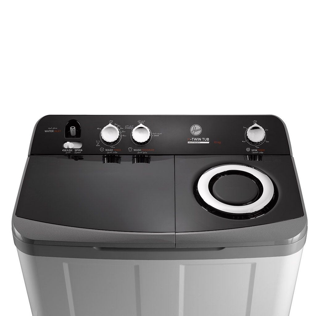 Hoover 12 KG Half Automatic Top Loading Washing Machine - HWHTTN12LWTO