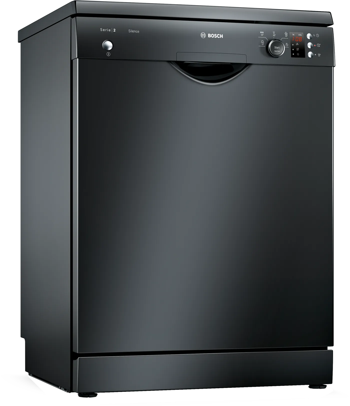 Bosch Series 2 | 12-Person 5-Program Freestanding Dishwasher - SMS25AB00V