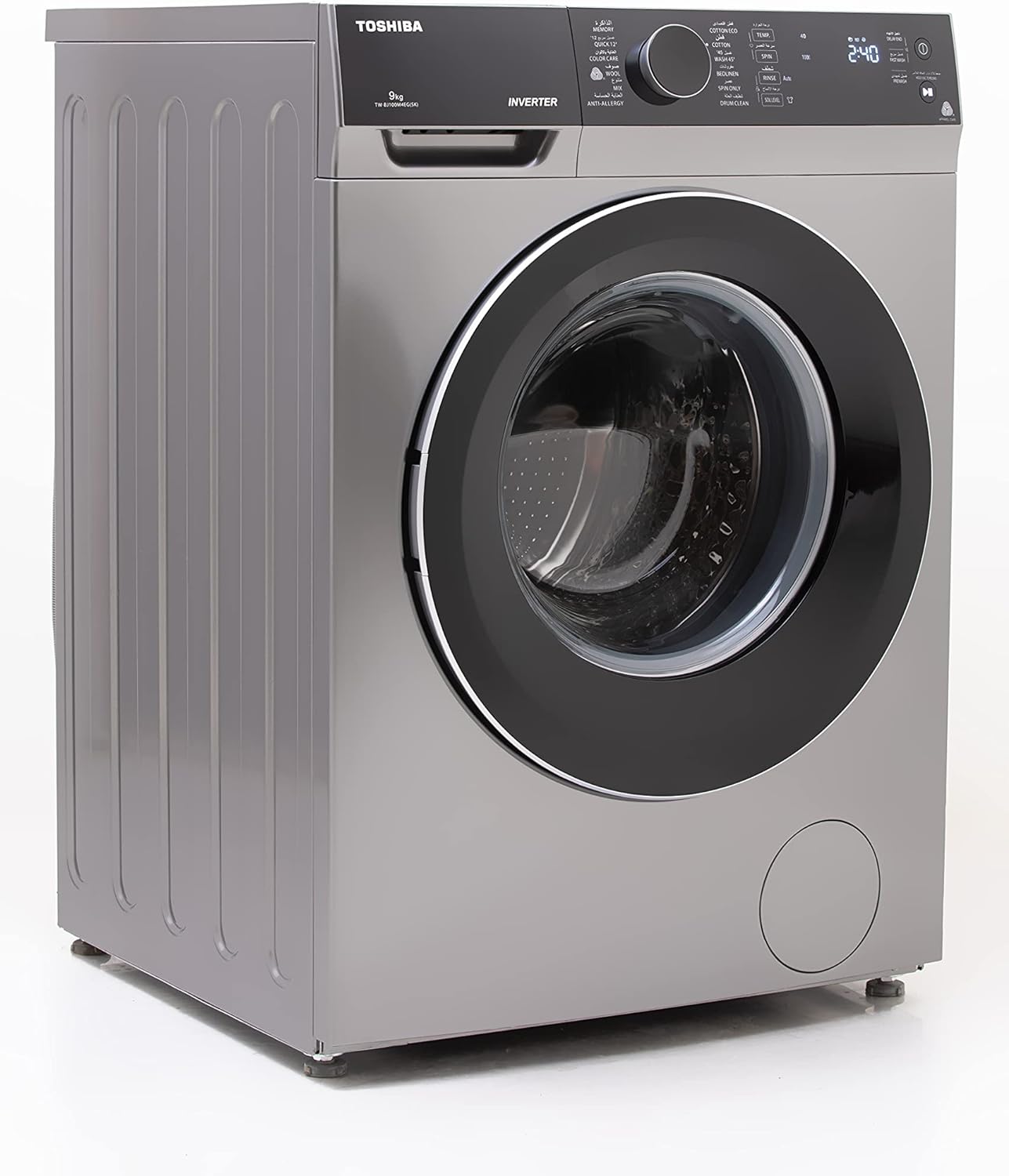 Toshiba 9 KG Digital Fully Automatic Inverter Washing Machine - TWBJ100M4EGSK