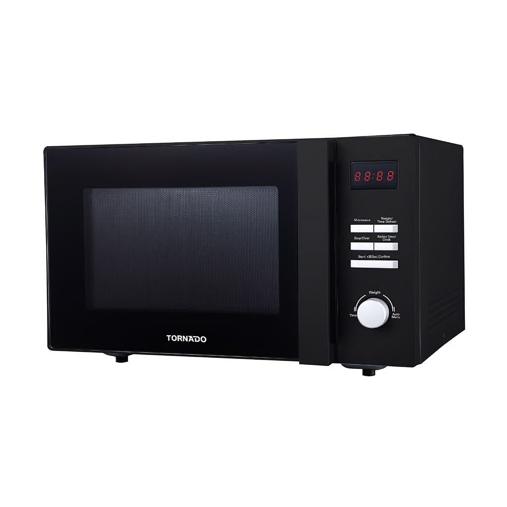 Tornado 25 L 900 Watt Solo Microwave - TMD-25SE-BK