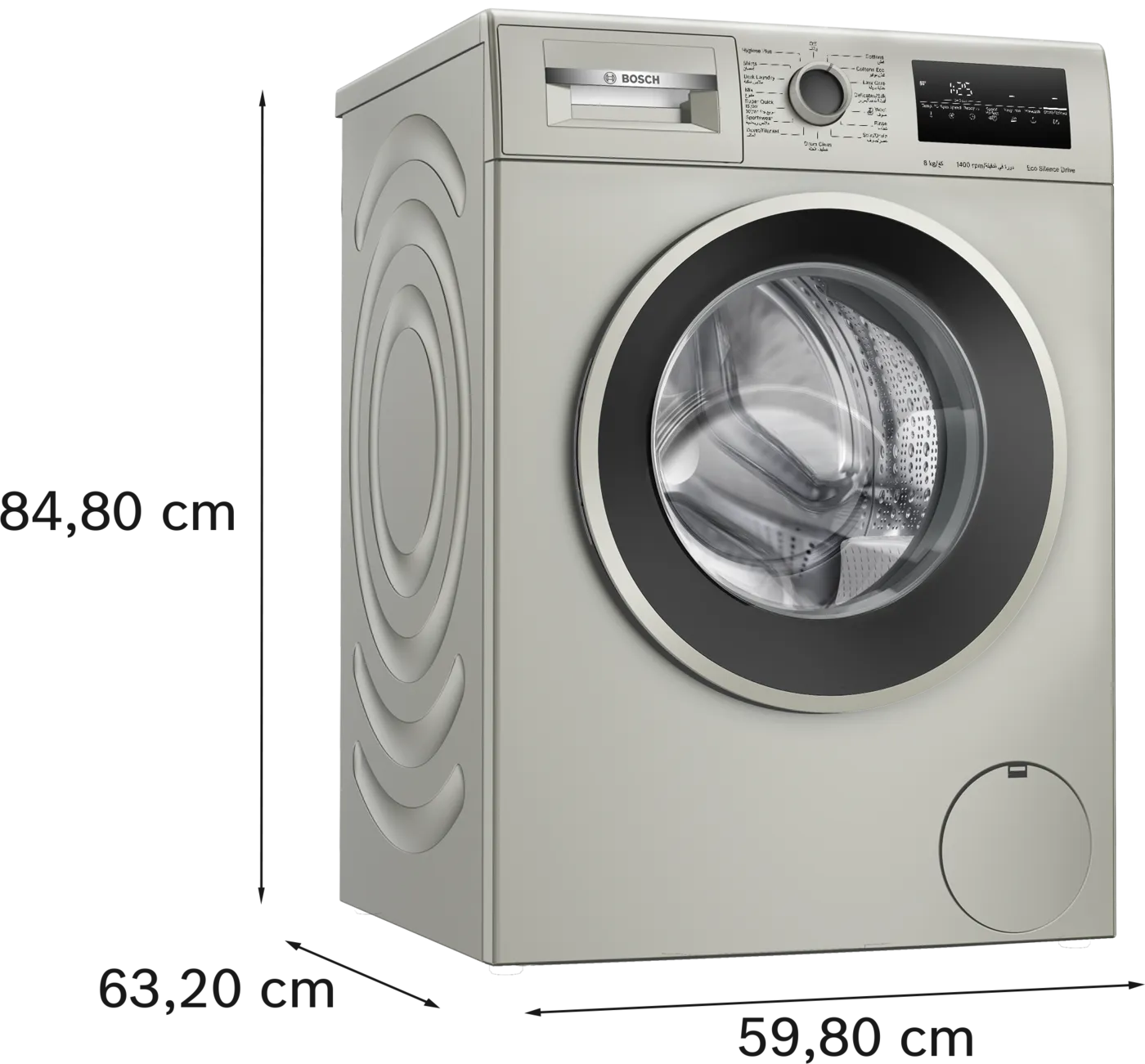 Bosch Series 4 | 8 KG Fully Automatic Front Loading Washing Machine - WAN282X1EG