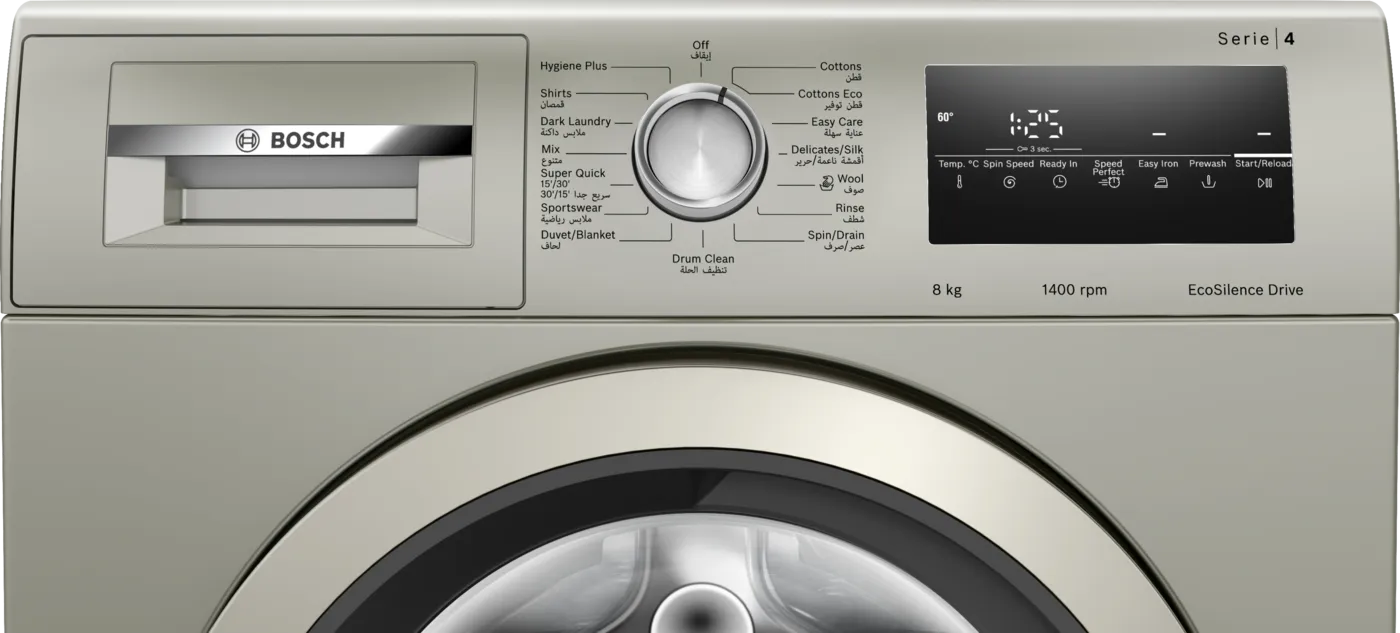 Bosch Series 4 | 8 KG Fully Automatic Front Loading Washing Machine - WAN282X1EG