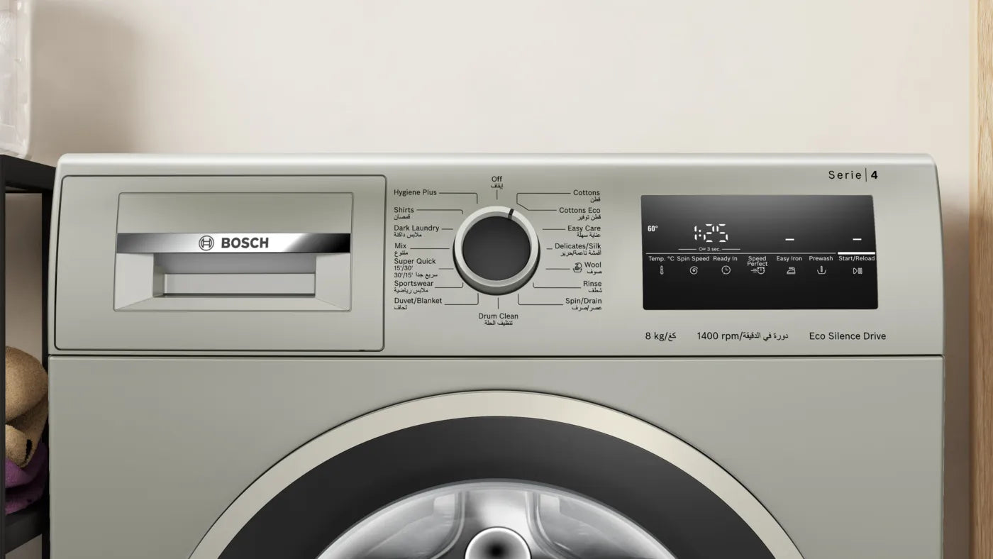 Bosch Series 4 | 8 KG Fully Automatic Front Loading Washing Machine - WAN282X1EG