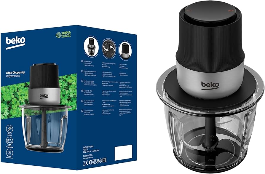 Beko 1 L 400 Watt Food Chopper - CHG 81442 BX