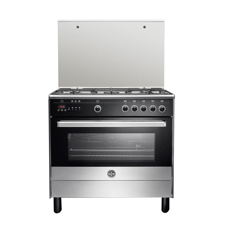 La Germania Moderna Collection 90cm 5-Burner Freestanding Gas Cooker - 9C10GLA1X4AWW