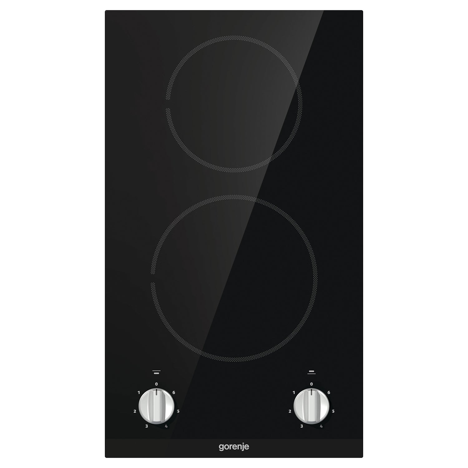 Gorenje Built-in 30cm 2-Burner Ceramic Electric Hob - EC321BCSC