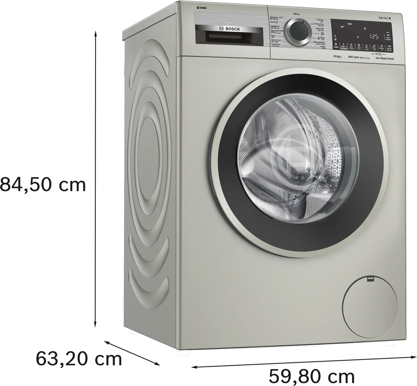 Bosch Series 6 | 10 KG Front Loading Washing Machine - WGA254AXEG