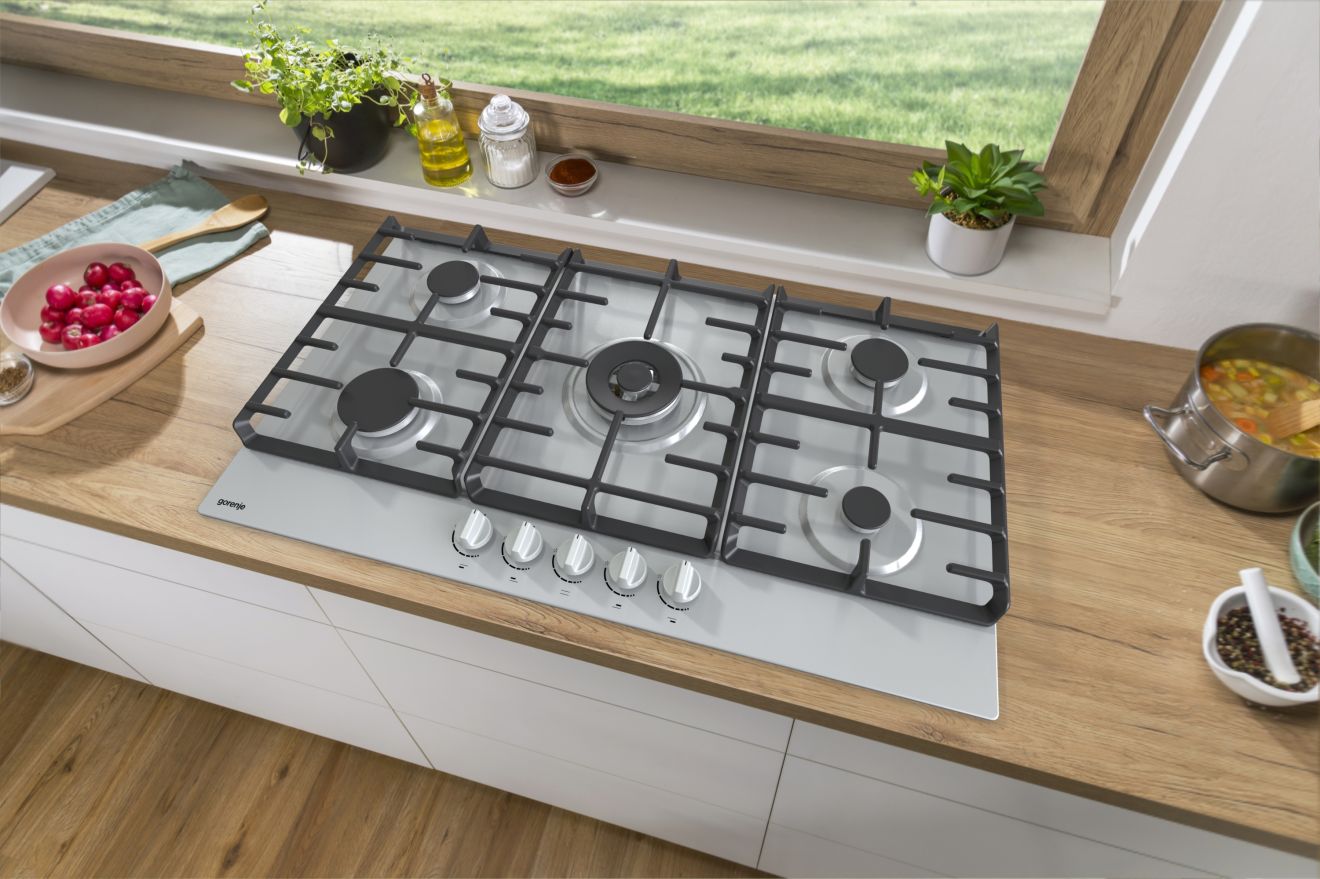 Gorenje Built-in 90cm 5-Burner Gas Hob - GW9C51X