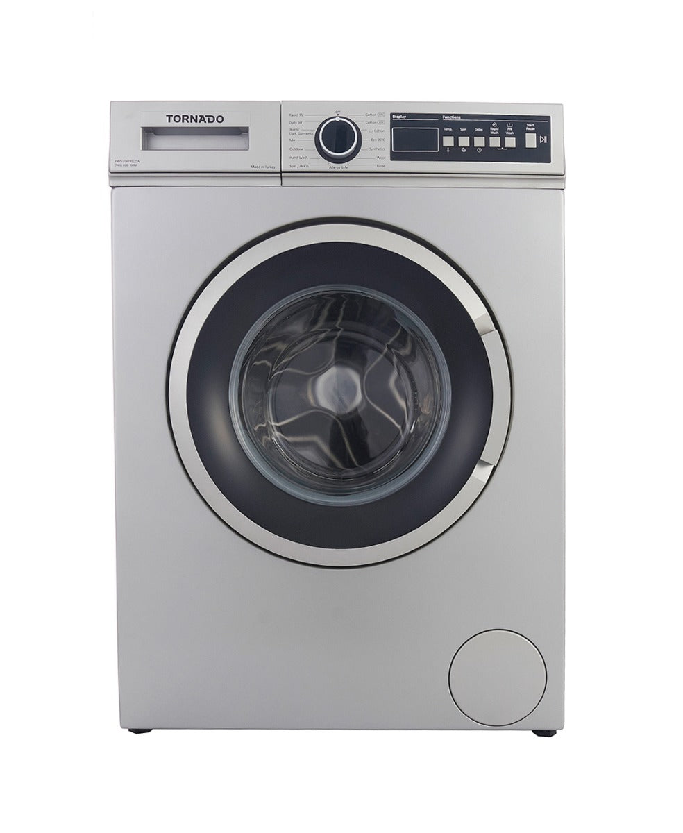 Tornado 7 KG Front Loading Fully Automatic Washing Machine - TWV-FN78SLOA