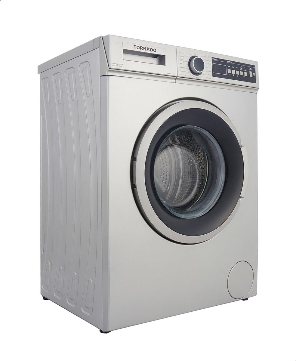 Tornado 7 KG Front Loading Fully Automatic Washing Machine - TWV-FN78SLOA