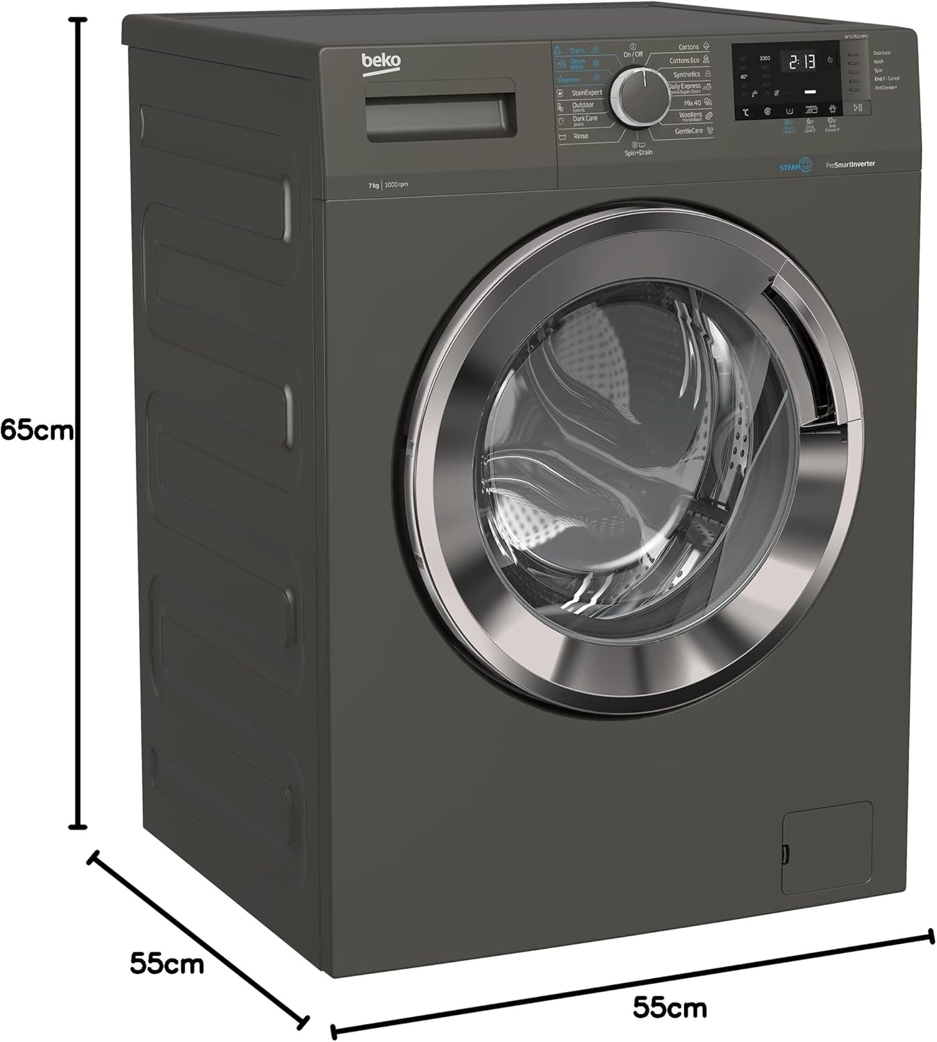 Beko 9 KG Inverter Front Loading Washing Machine WTX91232XMCi