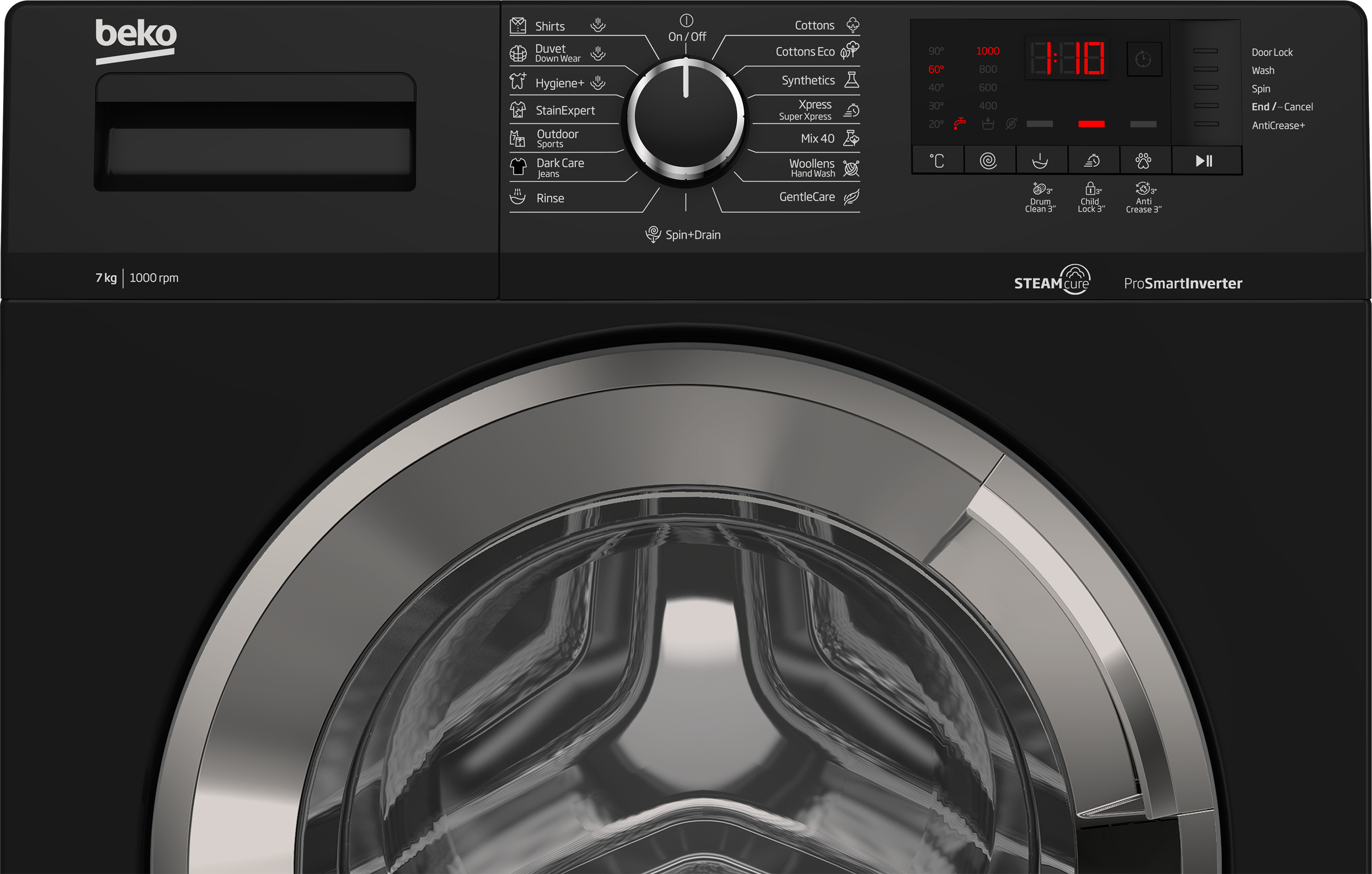 Beko 7 KG Front Loading Washing Machine - WTV 7512 XBCI